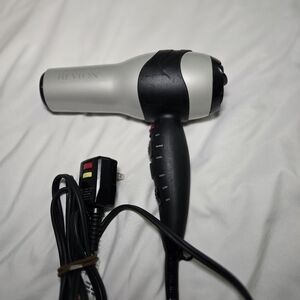 Revlon Silver and Black Hair Dryer